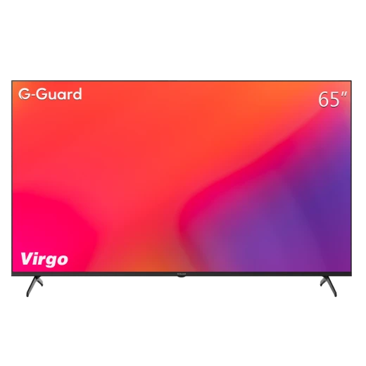 تلفزيون جي-جارد فيرجو سي جي 65 بوصة ذكي 4K UHD، تصميم بدون إطار، دولبي فيجن، HDR10+، جوجل تي في تلفزيون جي-جارد فيرجو سي جي 65 بوصة ذكي 4K UHD، تصميم بدون إطار، دولبي فيجن، HDR10+، جوجل تي في